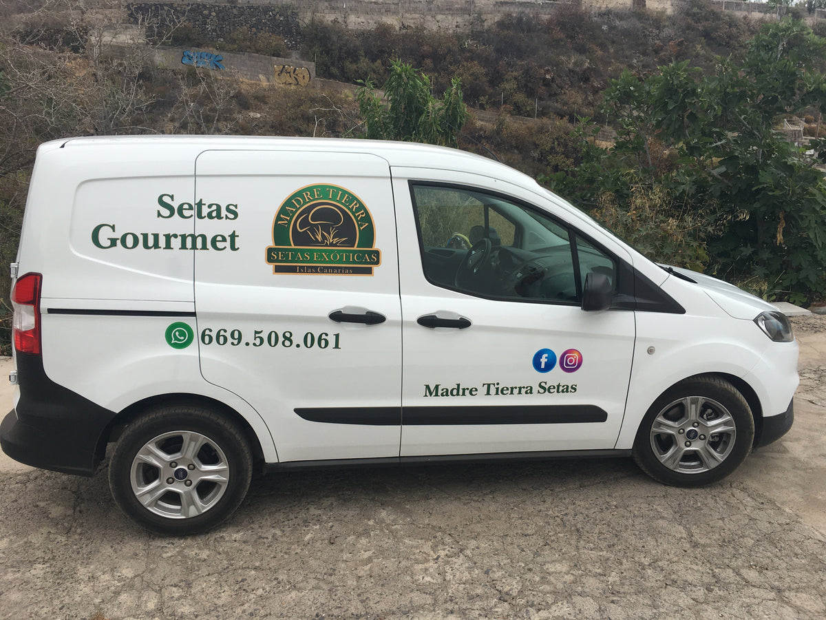 Packing, expediting, and delivering our gourmet mushrooms to our clients.